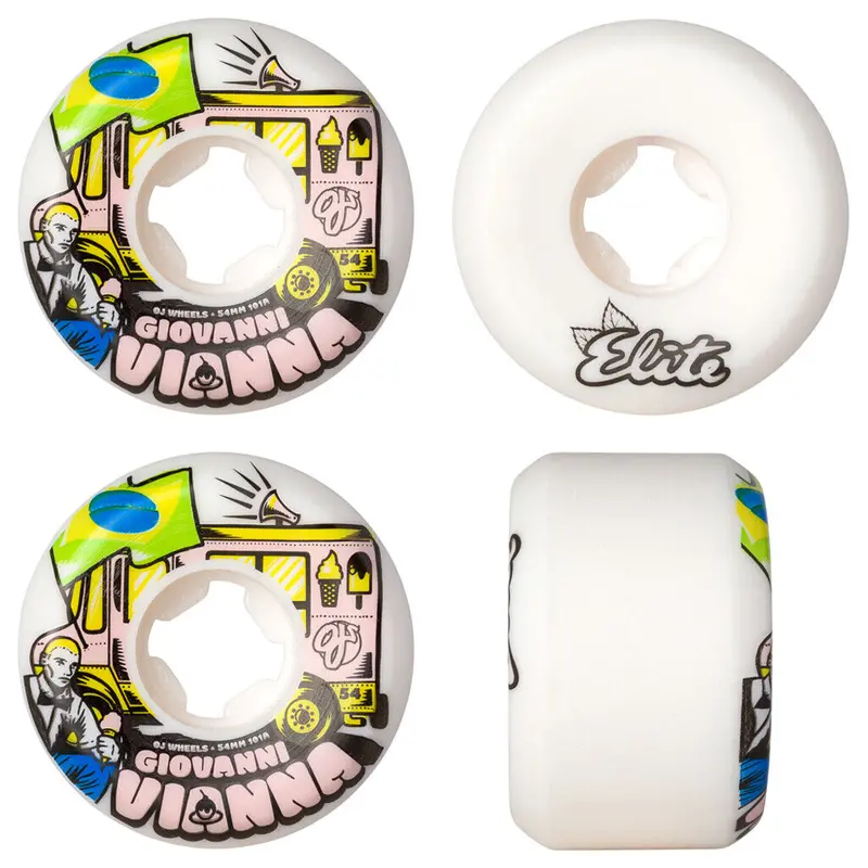 Oj Wheels Giovanni Vianna Hardline 101A Skateboard Wheels – High-Rebound Urethane 1