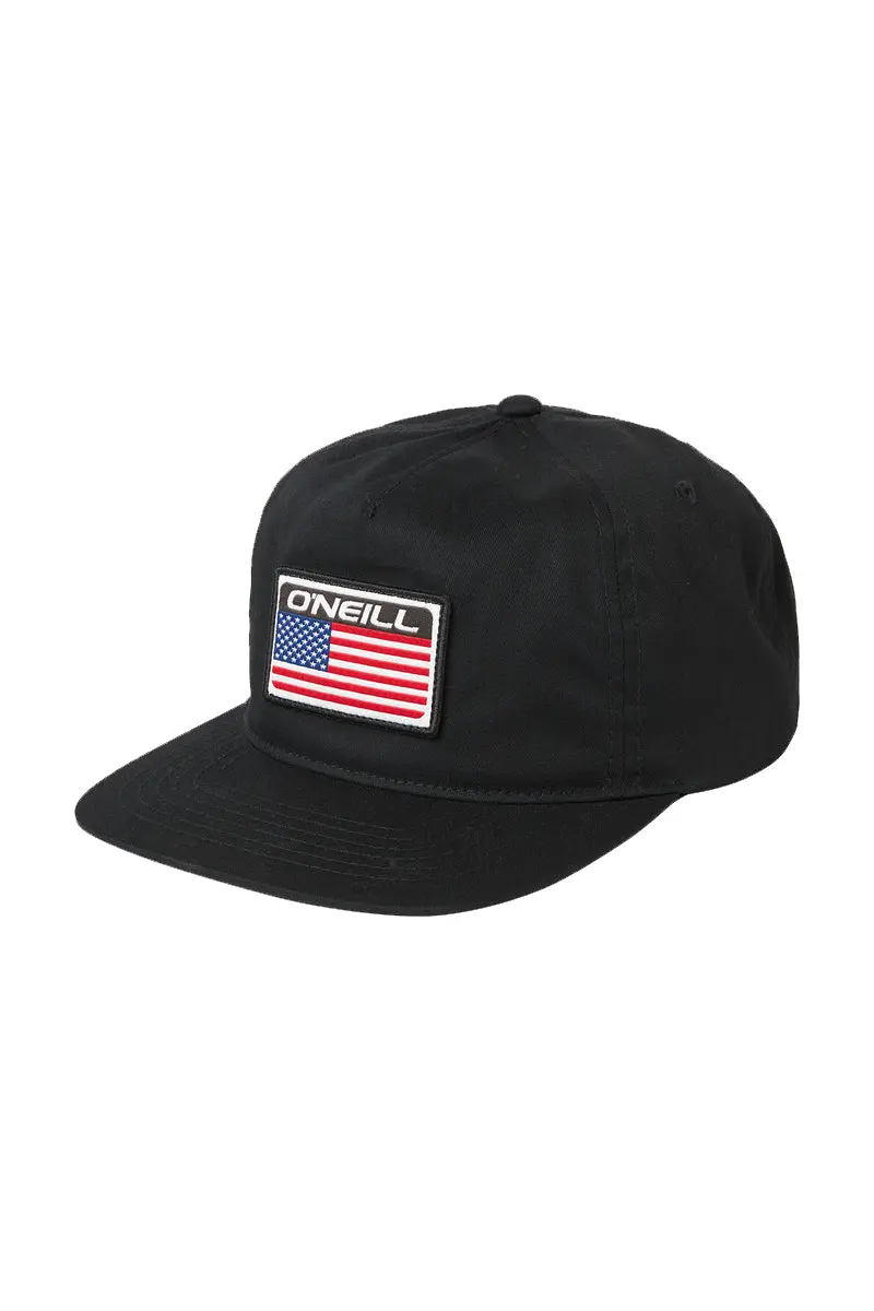 O’Neill All Good Bucket Hat – Black Sustainable Fabric 1