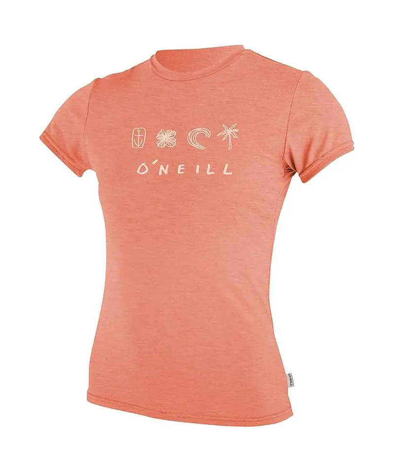 O'Neill Girls' Hybrid Short-Sleeve Sun Protection Shirt 1