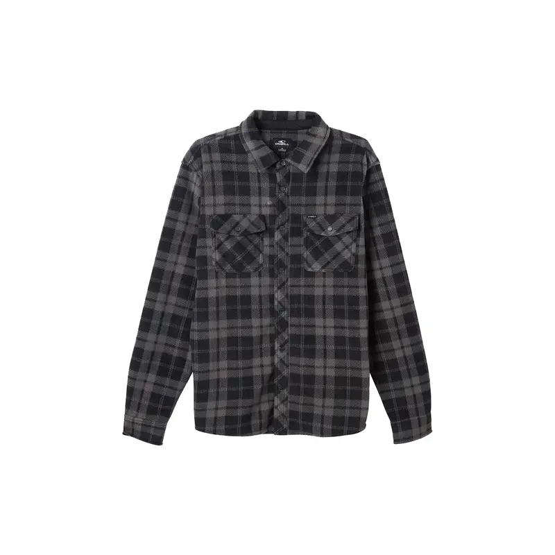 O'Neill Glacier Plaid Long-Sleeve Woven Shirt 1