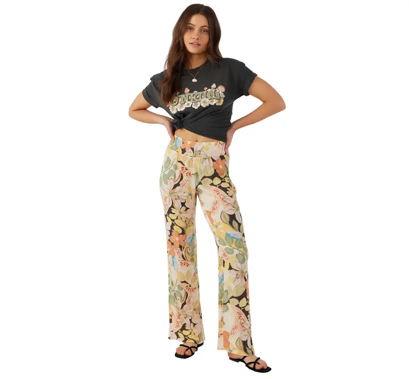 O'Neill Johnny Floral Beach Cover-Up Pant 1