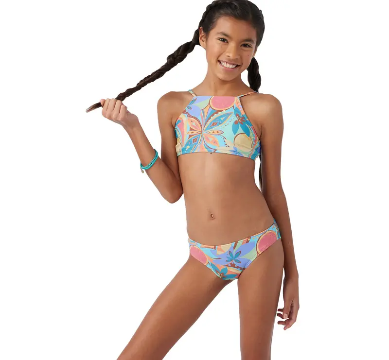 O'Neill Nina Abstract Bikini Set With Adjustable Straps 1