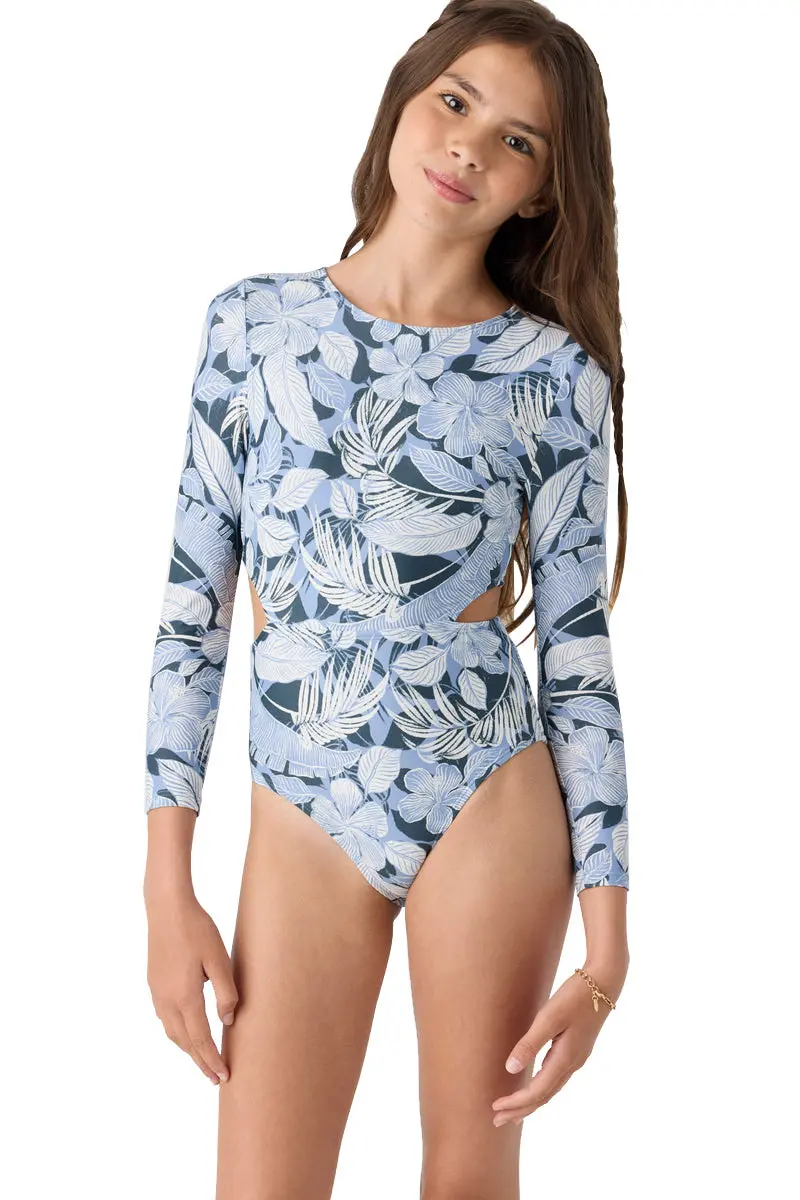 O'Neill Palmetto Tropical Cut-Out Surf Suit 1