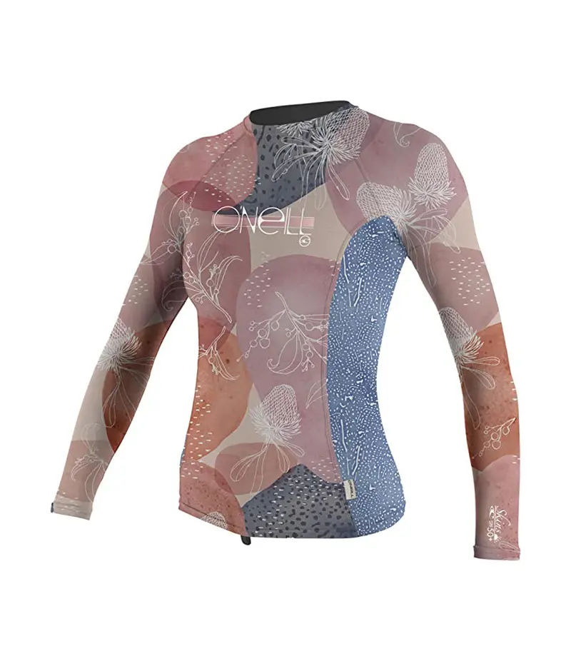 O'Neill Premium Long-Sleeve Rash Guard For Sun Protection 1