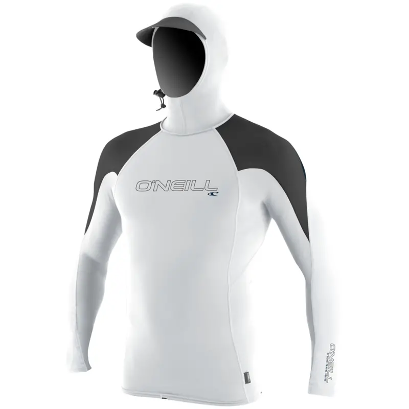 O'Neill Premium O Zone Long-Sleeve Rash Guard With Hood 1