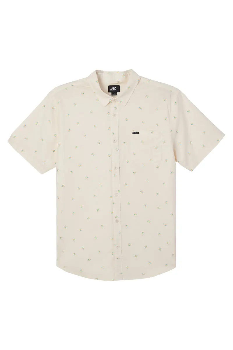 O'Neill Quiver Stretch Modern Fit Short-Sleeve Shirt 1