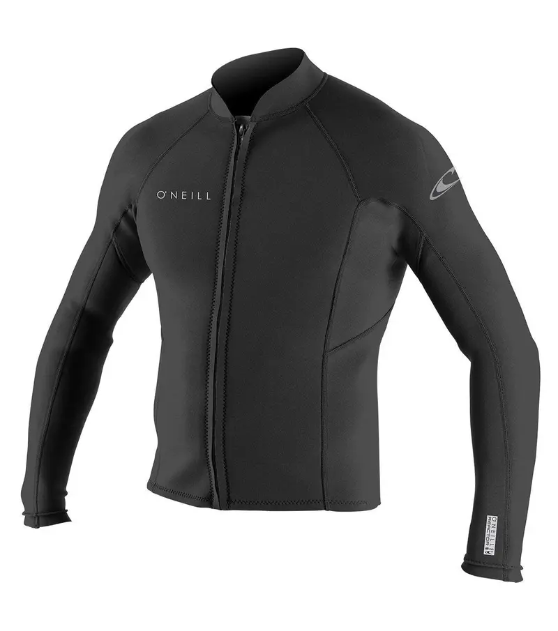 O'Neill Reactor-2 1.5Mm Front-Zip Long-Sleeve Wetsuit Jacket 1