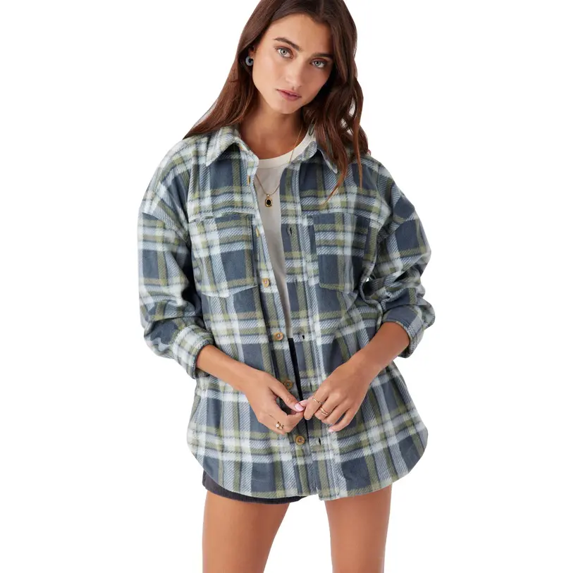 O'Neill Rune Long-Sleeve Flannel Shirt – Classic Checked Pattern 3