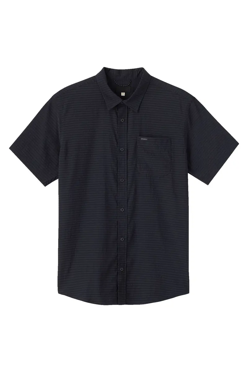O'Neill Traveler Perforated Short-Sleeve Woven Shirt 1