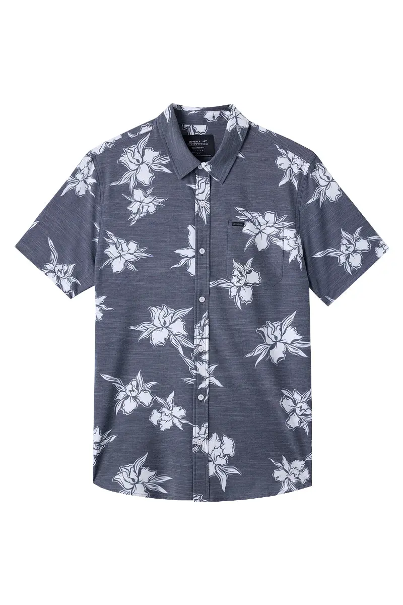 O'Neill Traveler Traverse Slub Texture Short Sleeve Shirt 1
