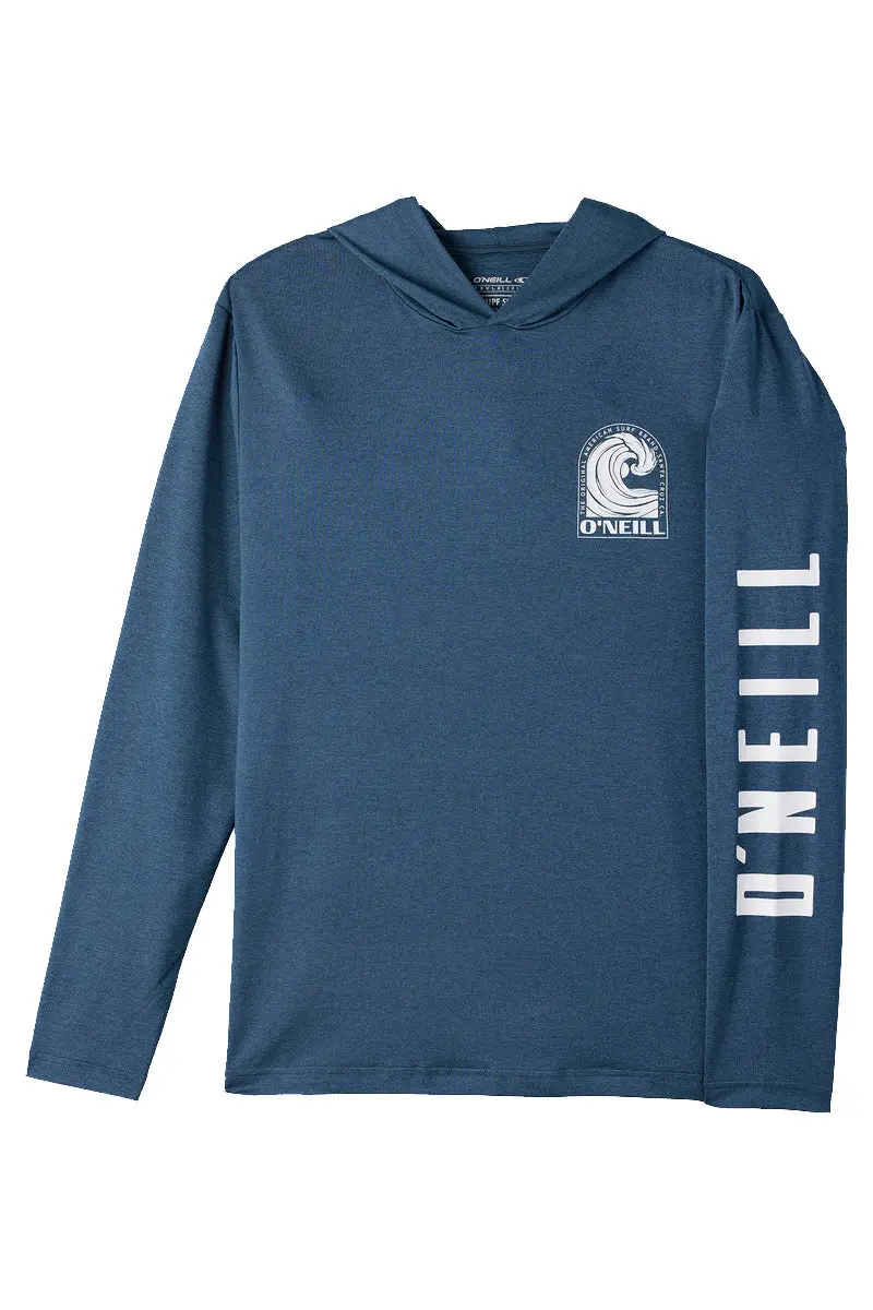 O'Neill Trvlr Upf Hooded Long-Sleeve Rash Guard 1