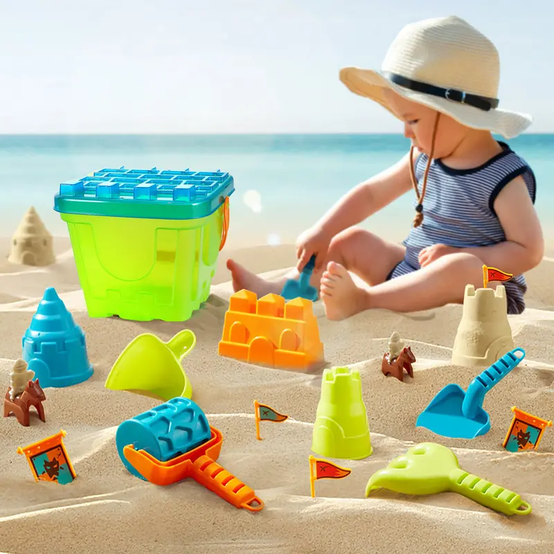 Outdoor Sand Play Kit – Beach & Backyard Sandbox Toys For Toddlers 1