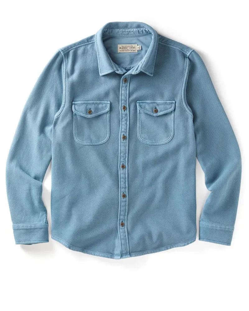 Outerknown Chroma Blanket-Style Flannel Shirt 1