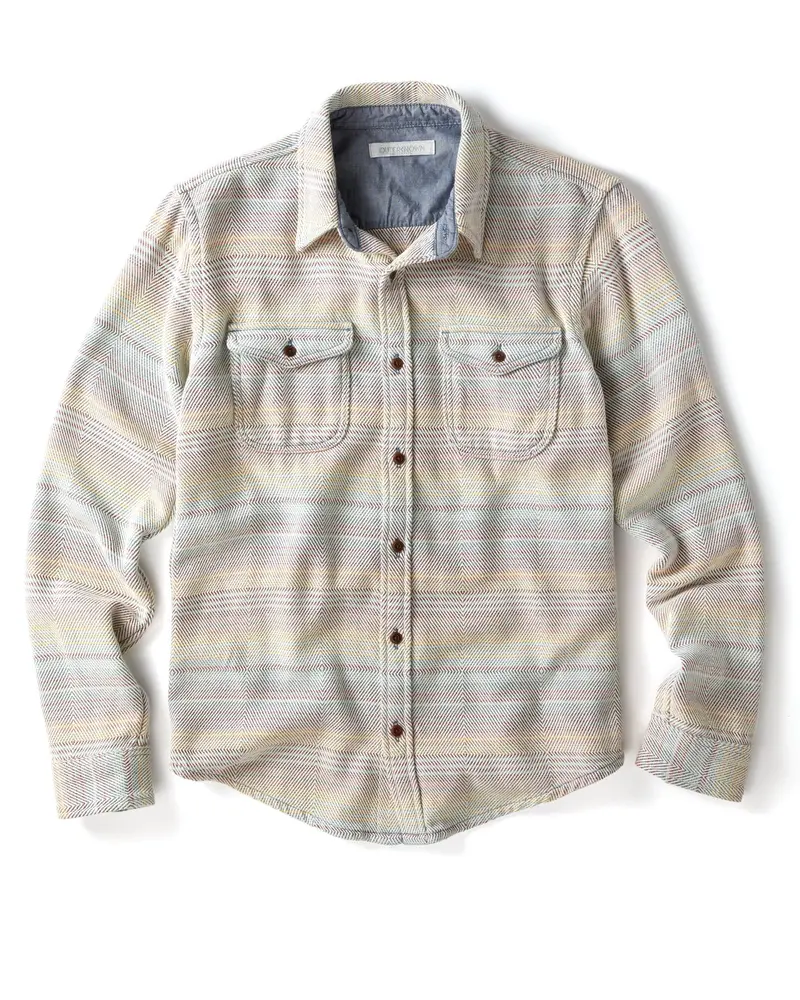 Outerknown Cozy Blanket Flannel Shirt 1