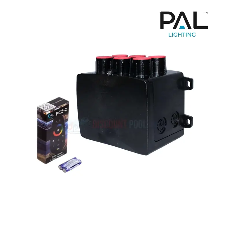 Pal Lighting 64-Pcr-1Z-65 Receiver Driver Transformer | Single-Zone 24V System | 65W Output With Remote 1