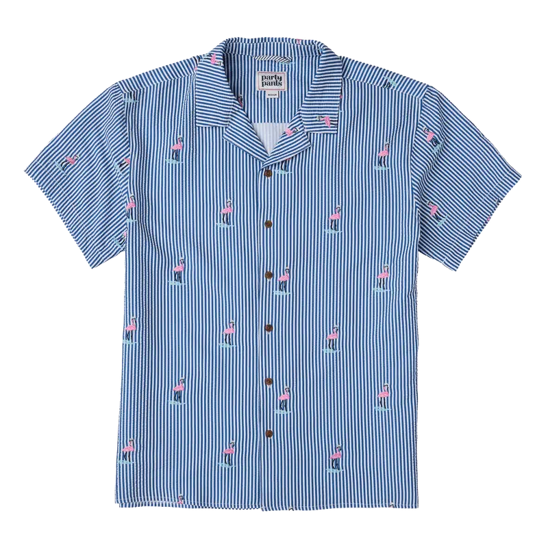 Party Pants Mingo Weekender Woven Shirt – Short Sleeve 1