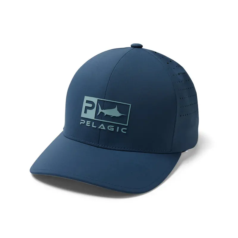 Pelagic Delta Flexfit Performance Hat – Embroidered Icon Design 1