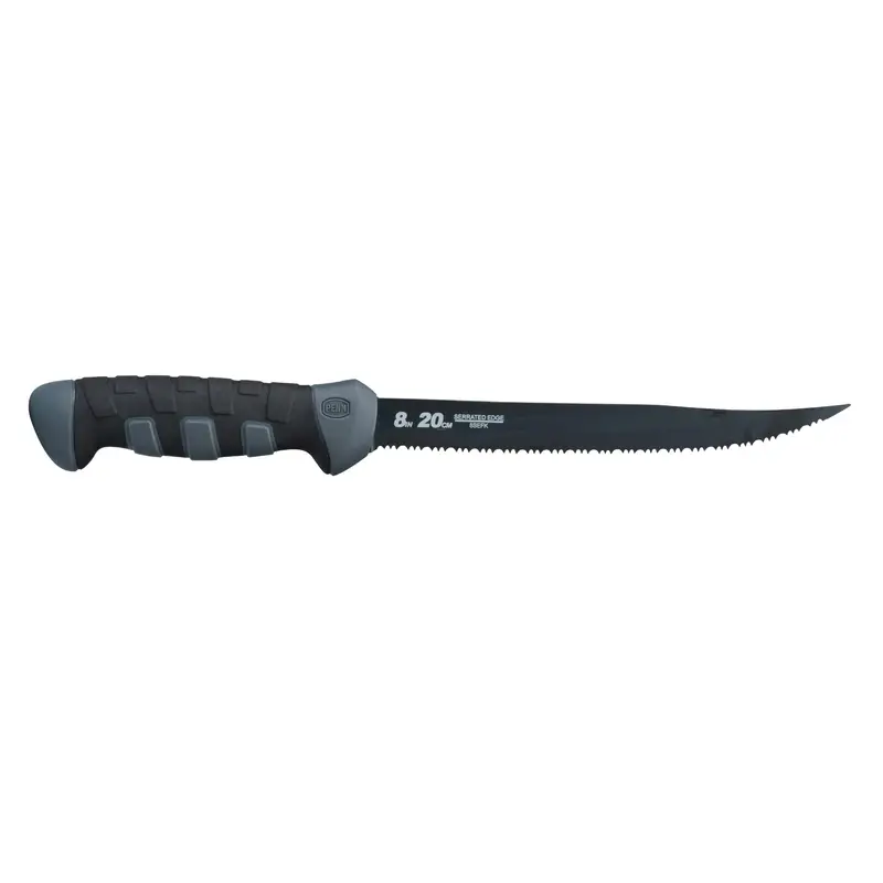 Penn 8Sefk 8" Serrated-Edge Fillet Knife For Tough Skins 1