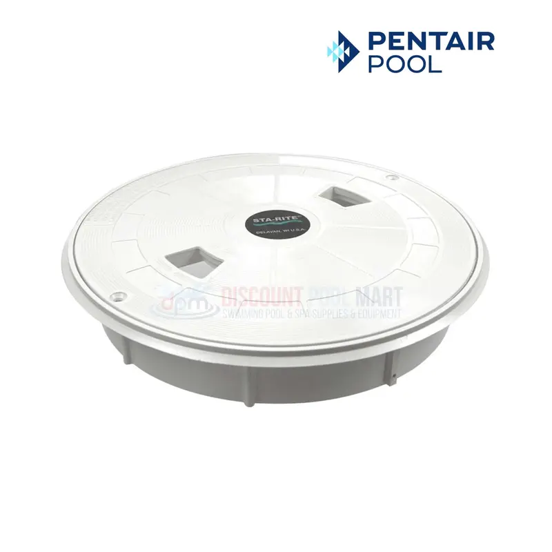 Pentair 08650-0169 U-3 Skimmer Lid And Retaining Ring – White Finish 1