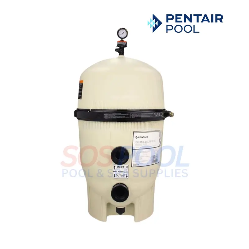Pentair Clean & Clear Plus 320 Sq Ft Cartridge Pool Filter – Energy-Efficient Filtration (Ec-160340) 1