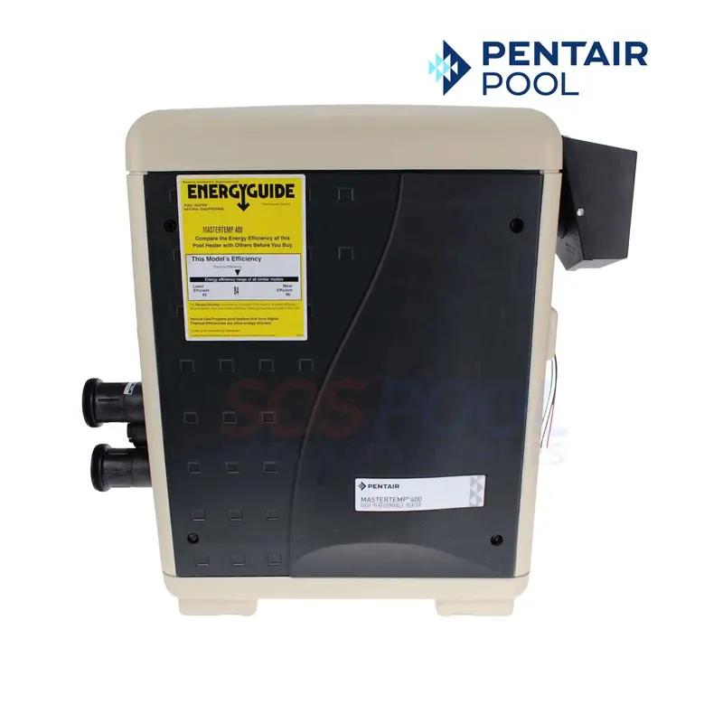 Pentair Mastertemp 400K Btu Natural Gas Pool Heater – Reliable Performance (Ec-462028) 1