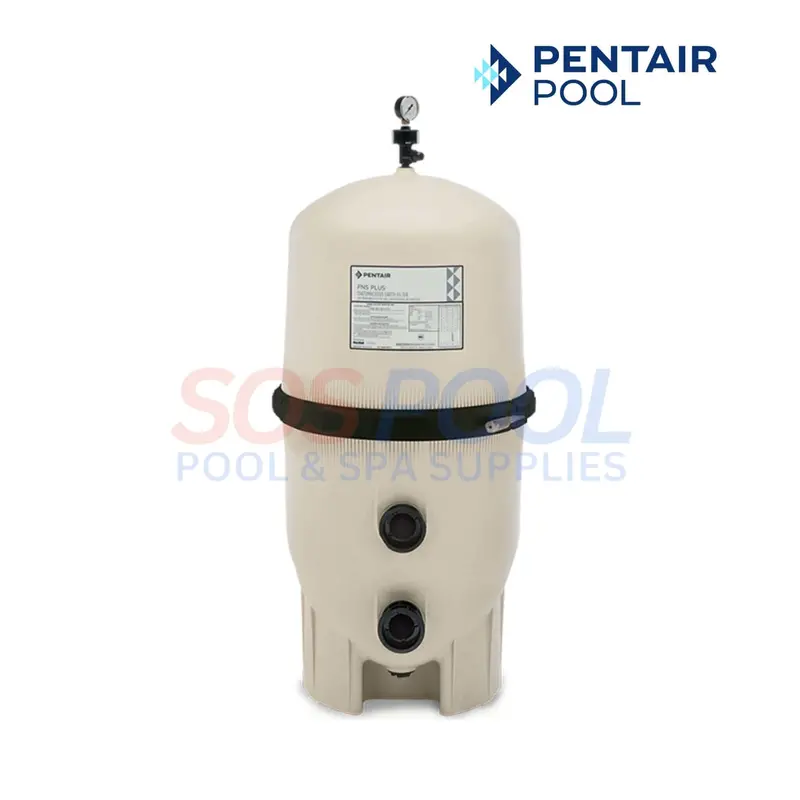 Pentair Quad De 100 Sq Ft Dual-Cartridge Pool Filter With High-Capacity Filtration (Ec-188594) 1