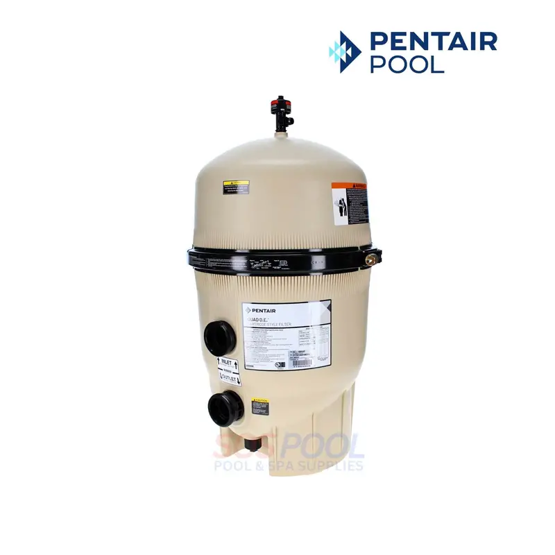 Pentair Quad De 60 Sq Ft Cartridge Pool Filter – Durable, Low-Maintenance Design (Ec-188592) 1