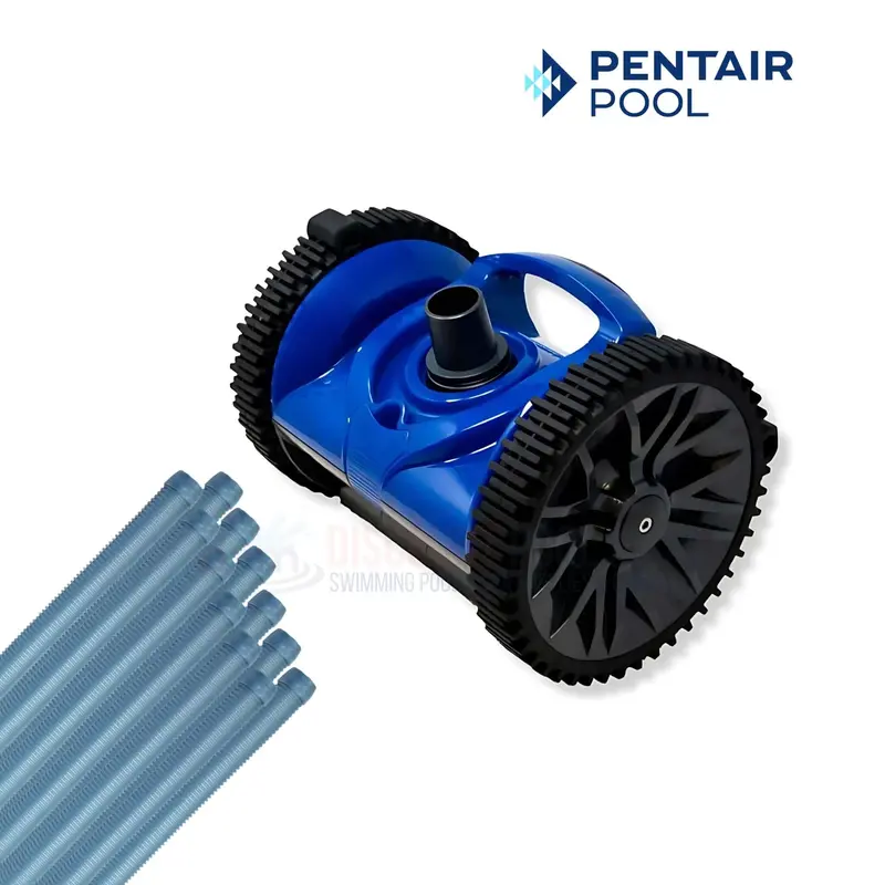 Pentair Rebel V2 Robotic Vacuum Head Assembly – Includes 12 Hose Sections 1