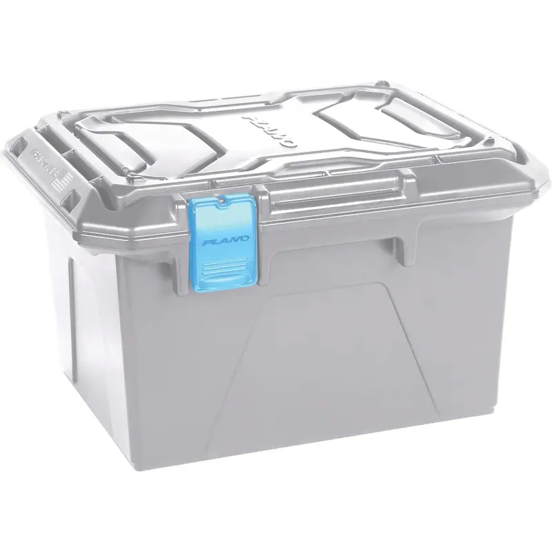 Plano Hd Marine Tackle Box – Gray And Blue Heavy-Duty Storage Case 1