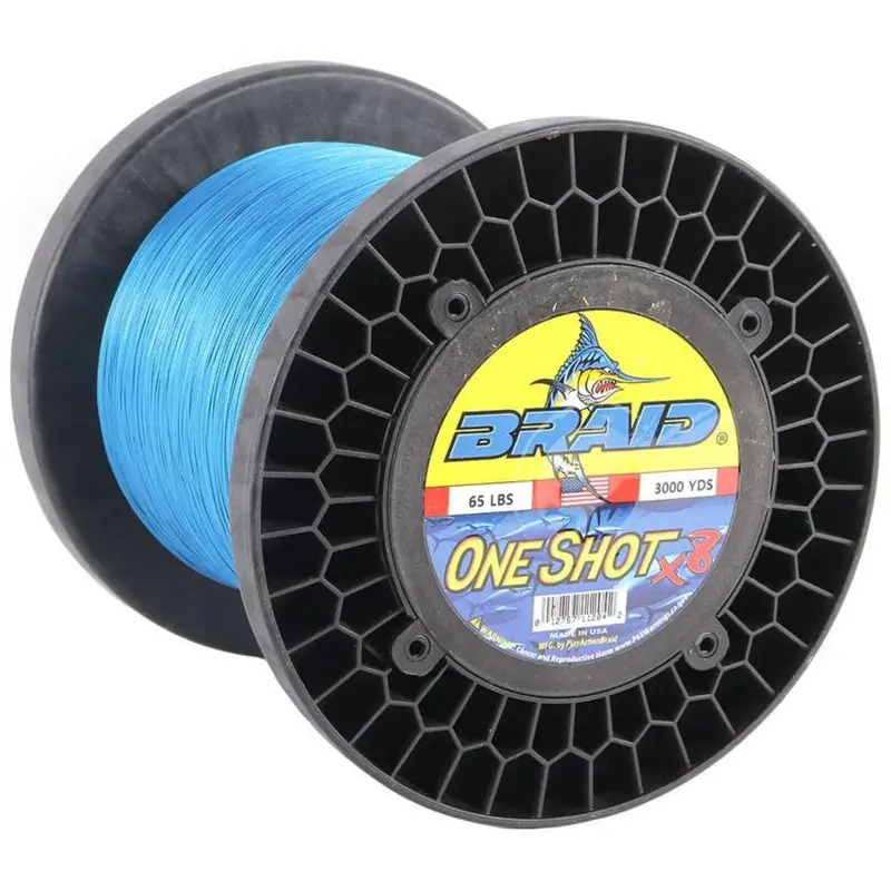 Playaction Braid One Shot Solid Braided Line – 3000-Yard Spool 1