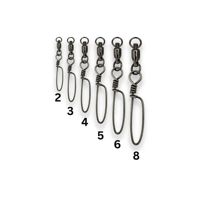 Playaction Braid Power Play 3X Pro Series Ball-Bearing Snap Swivels 1