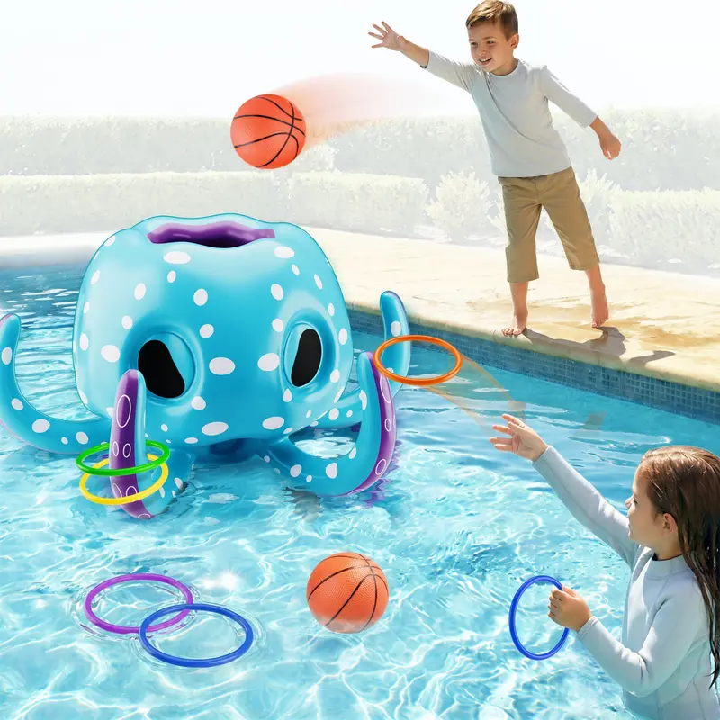 Playful Octopus-Shaped Pool Toys 1