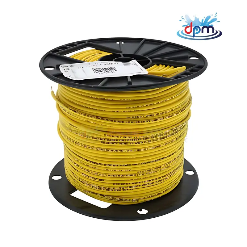 Poly-Coated 18-Gauge Tracer Wire For Gas Line Locating 1