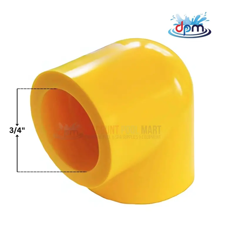 Polyethylene Socket Fusion 90° Elbow – 0.75 Inch 1