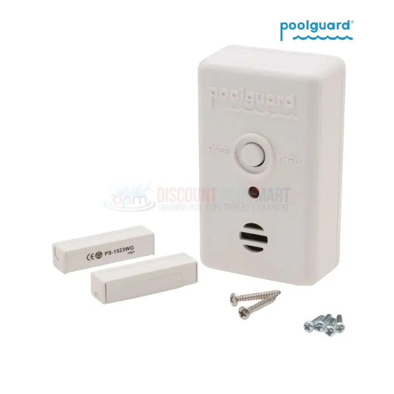 Poolguard Door Alarm For Pools – Instant Alert System, White Finish (Dapt-2) 1
