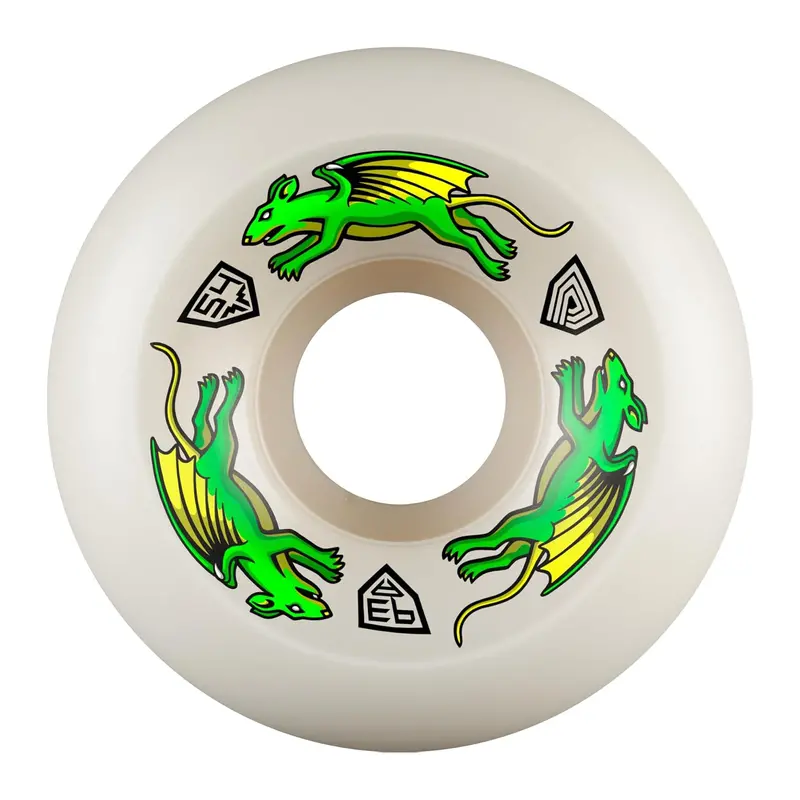 Powell Peralta Dragon Formula 93A Nano Rat Skate Wheels 2