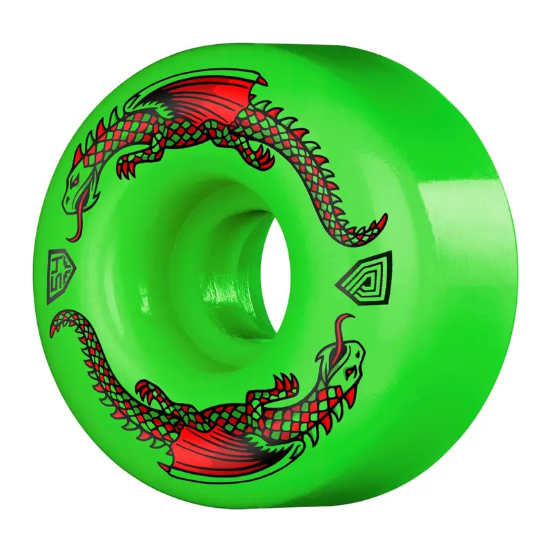 Powell Peralta Dragon Formula 93A Skate Wheels (Set Of 4) 5
