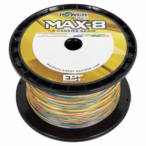 Powerpro Max-8 Braided Fishing Line – 3000-Yard High-Strength Pe Spool 1