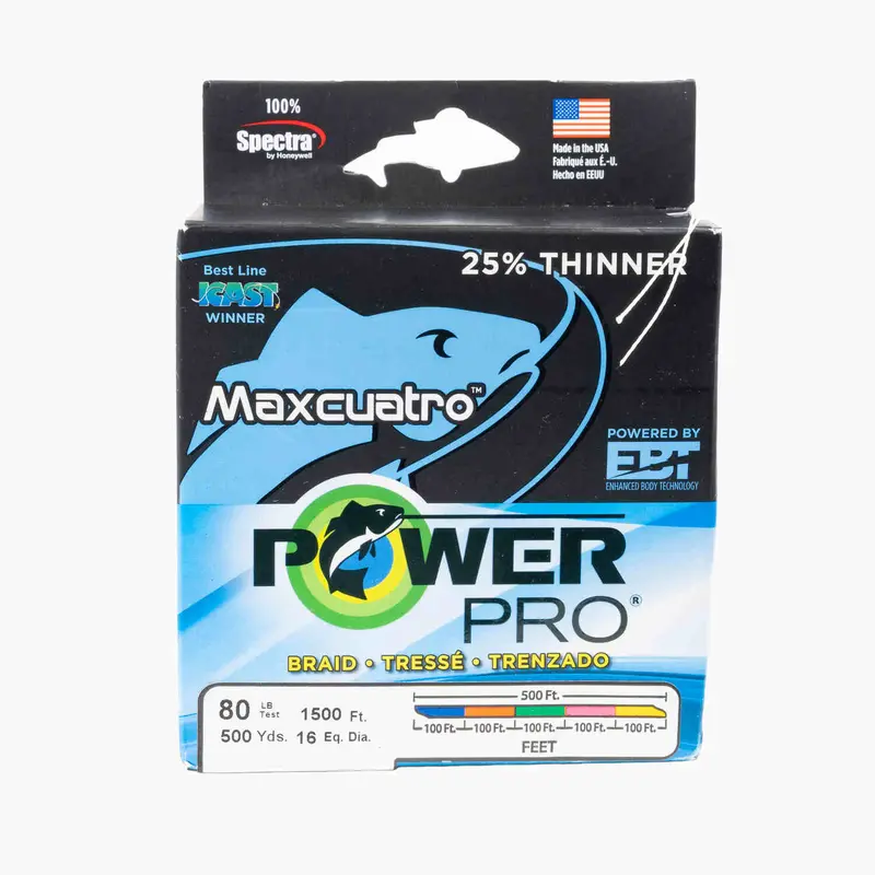 Powerpro Maxcuatro Braided Fishing Line By The Yard 1