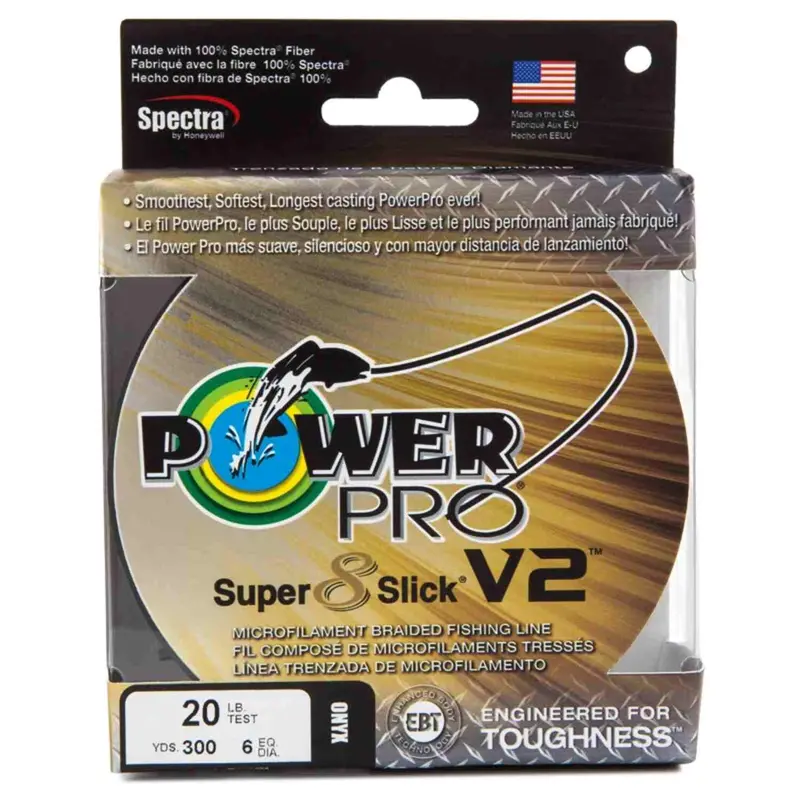 Powerpro Super Slick V2 Low-Drag Braided Line – By The Yard 1