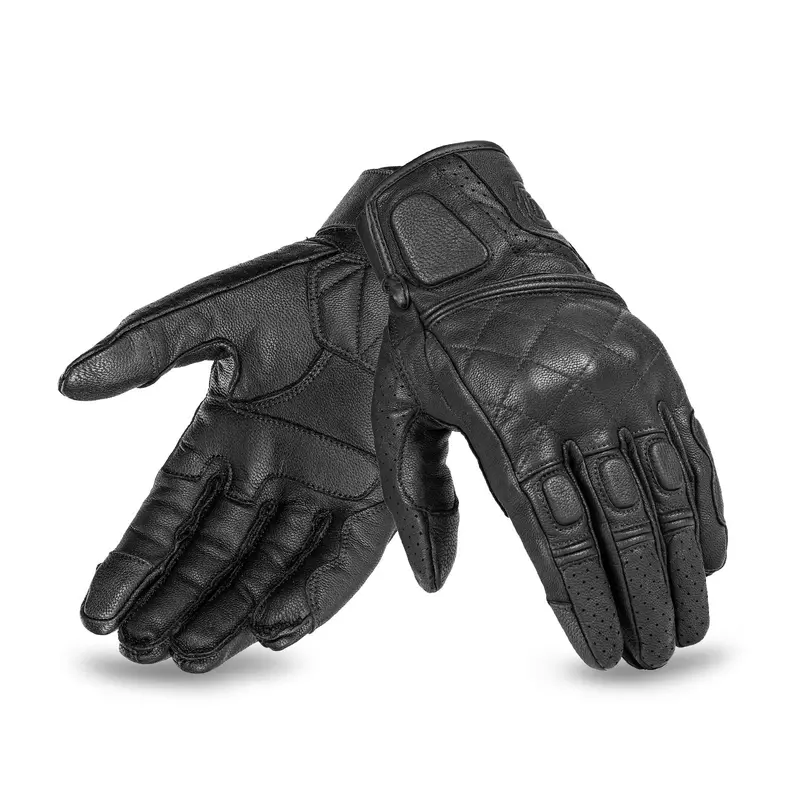 Premium Leather Motorcycle Gloves – Jia15 1