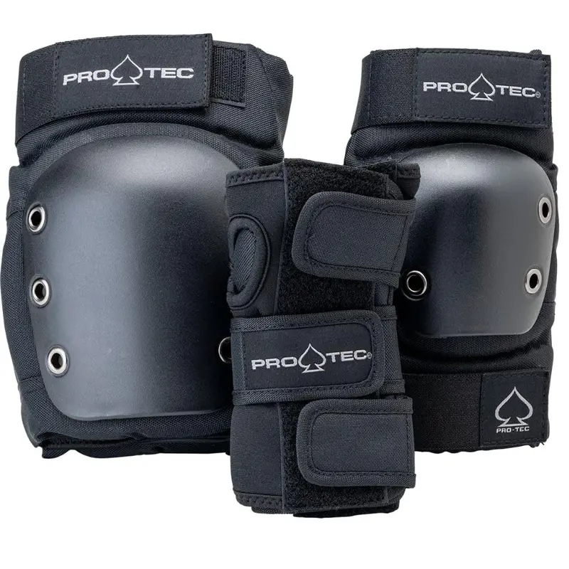 Pro-Tec Street 3-Piece Open-Back Knee Pad Set 1