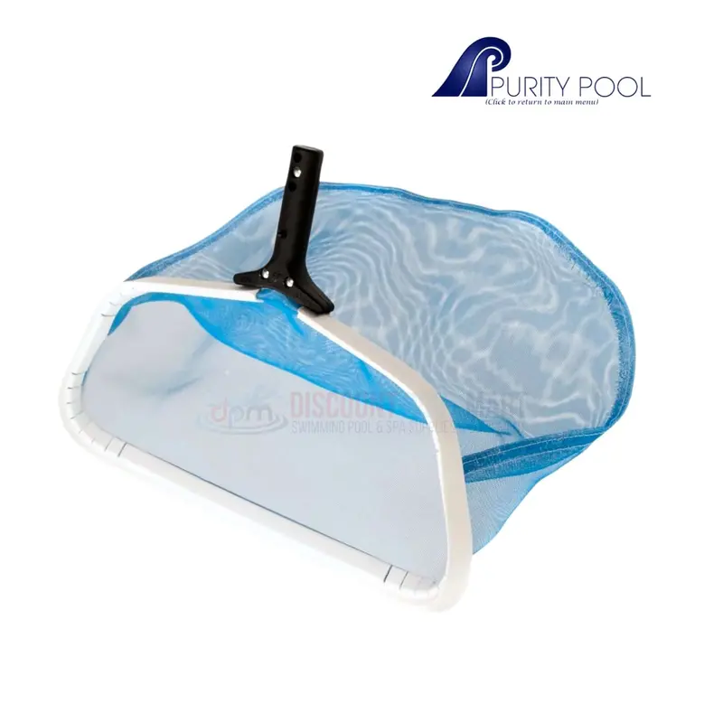 Purity Pool Pro-Lite Standard Professional Leaf Rake – Lightweight Aluminum Handle (Plstd) 1