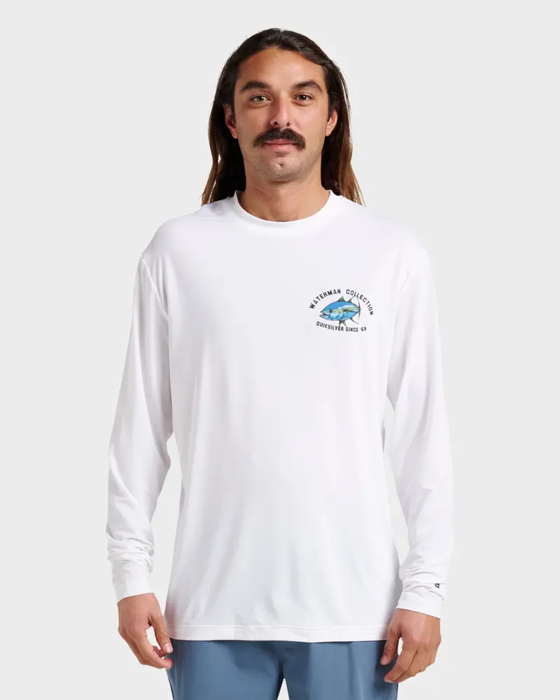 Quiksilver Coolbreeze Long-Sleeve Surf Tee For Men 1