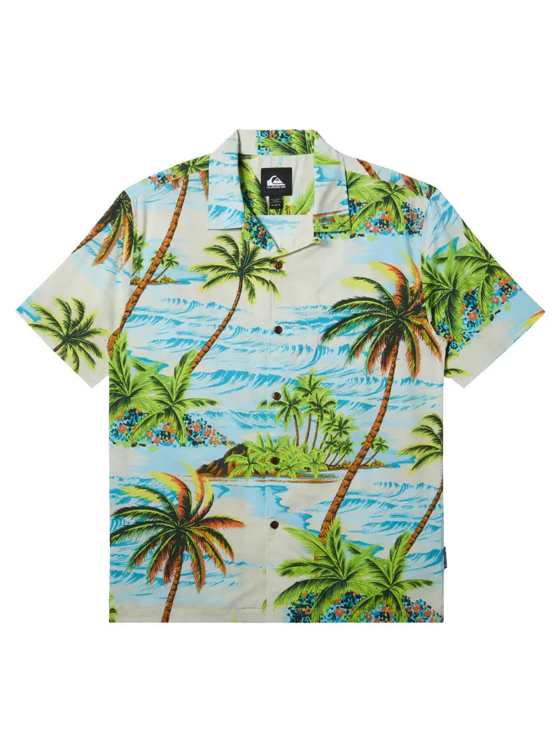 Quiksilver Dna Island Short-Sleeve Woven Shirt 3