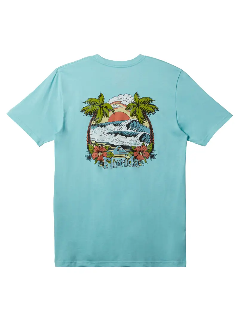 Quiksilver Fl Land Of Lefts Mountain Tee 1