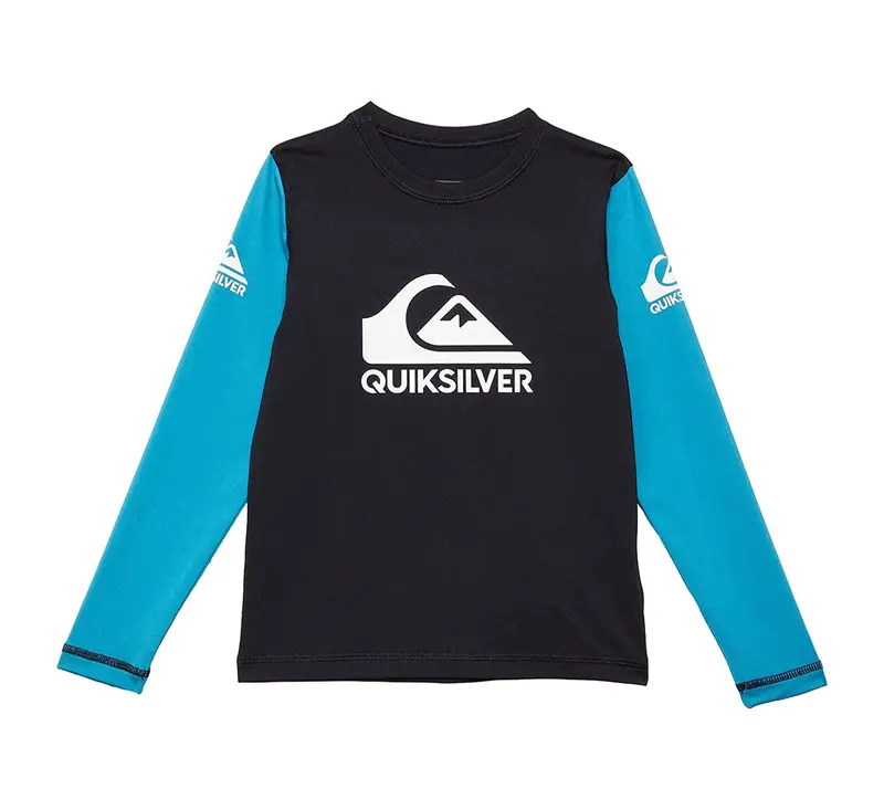 Quiksilver Heats On Long-Sleeve Upf 50 Rashguard For Boys (Ages 2–7) 1