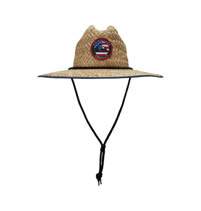 Quiksilver Outsider Americana Lifeguard Straw Hat 1