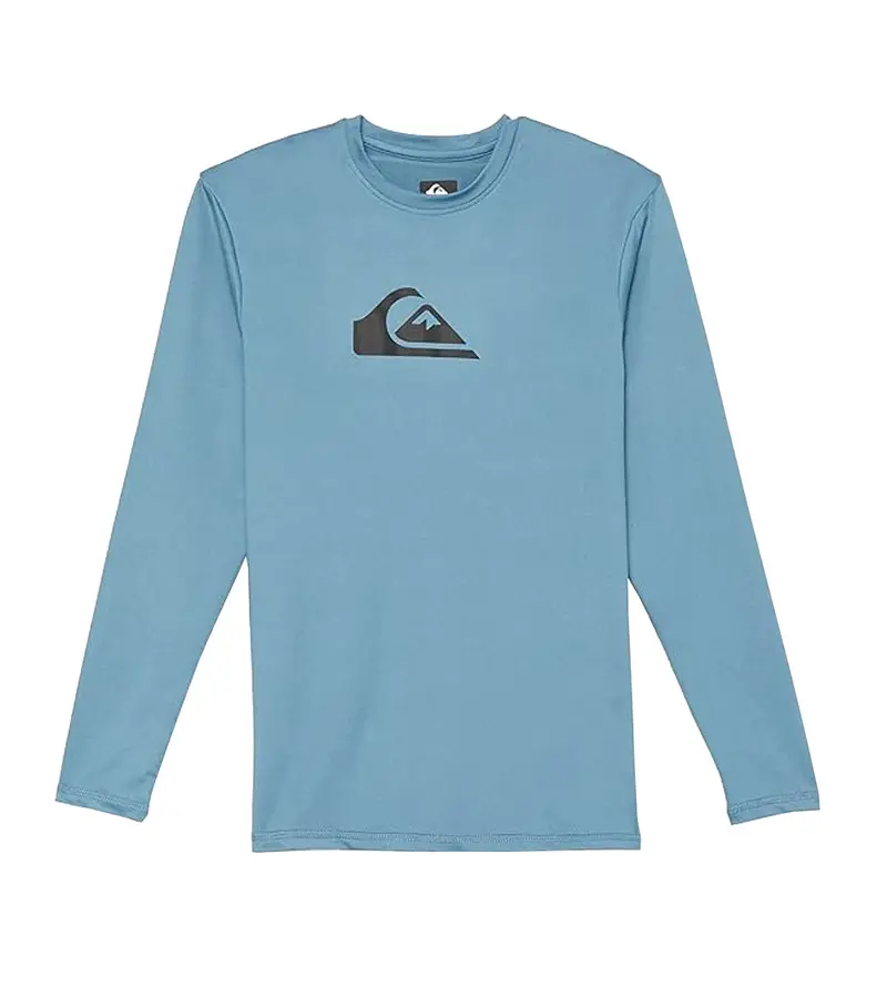 Quiksilver Solid Streak Youth Long-Sleeve Lycra Top 1