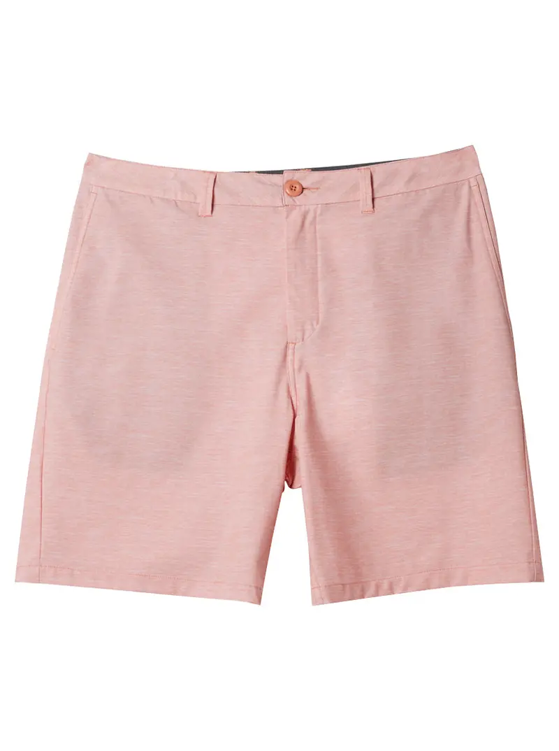 Quiksilver Union Heather Amphibian Boardshorts – 2024 Quick-Dry Hybrid Swim-To-Street Shorts 1